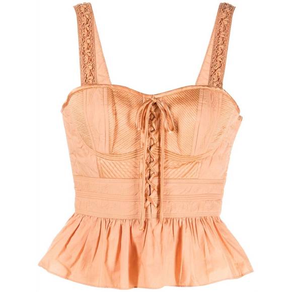 NEW ULLA JOHNSON orla top in petal - Picture 1 of 4